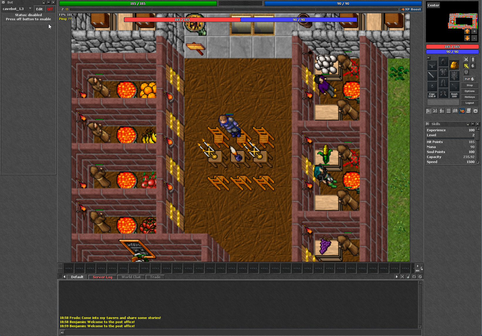 Custom Client Screenshot