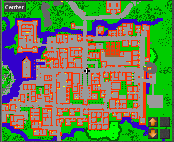 The minimap showing Thais